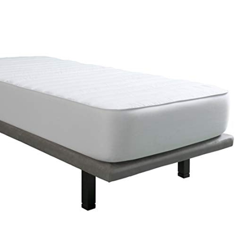 tural – Coprimaterasso Trapuntato Anti-Acari Reversibile – Coprimaterasso Imbottito. Singolo 80×190/200 cm – Proteggi Materasso Trapuntato