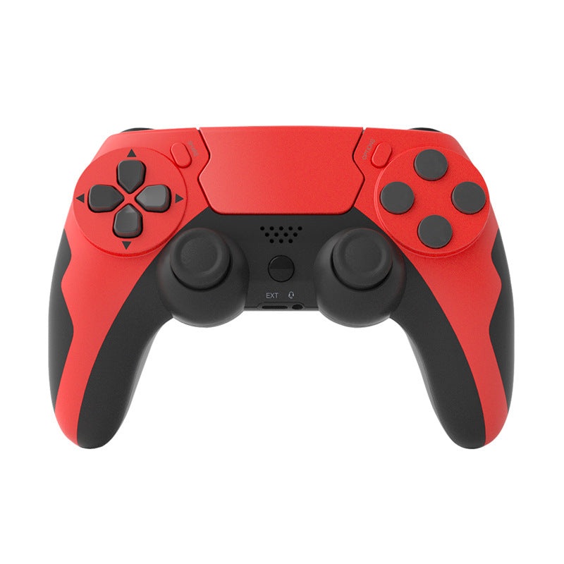 Wireless Gaming Controller – Bluetooth 4.0, Double Motor Vibration, Sensitive Touchpad & 8H Playtime(red)