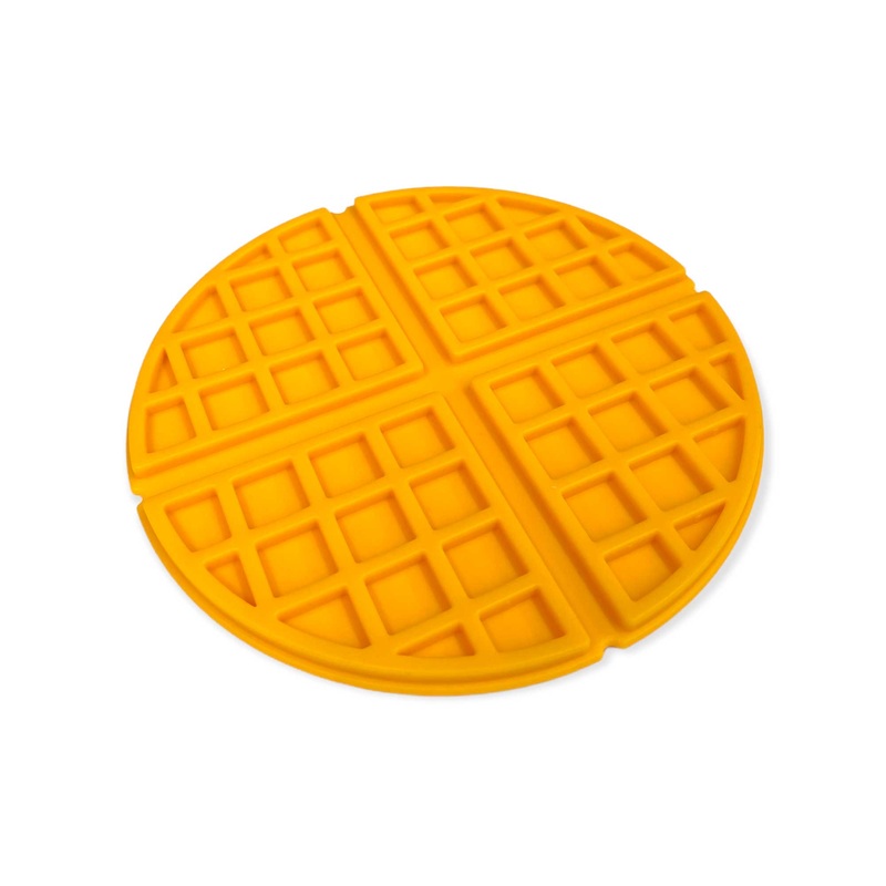 Dog Woofle Lick Mat – Food and Treat Sticky Slow Feeder Pad – Calming Toy