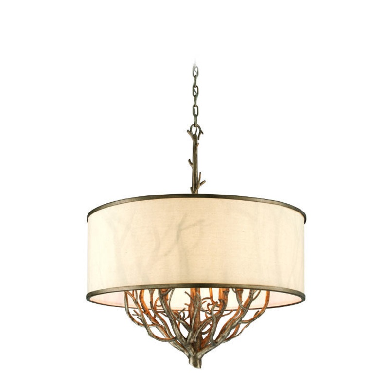 Eight Light Pendant from the Whitman Collection in Vienna Bronze Finish by Troy Lighting
