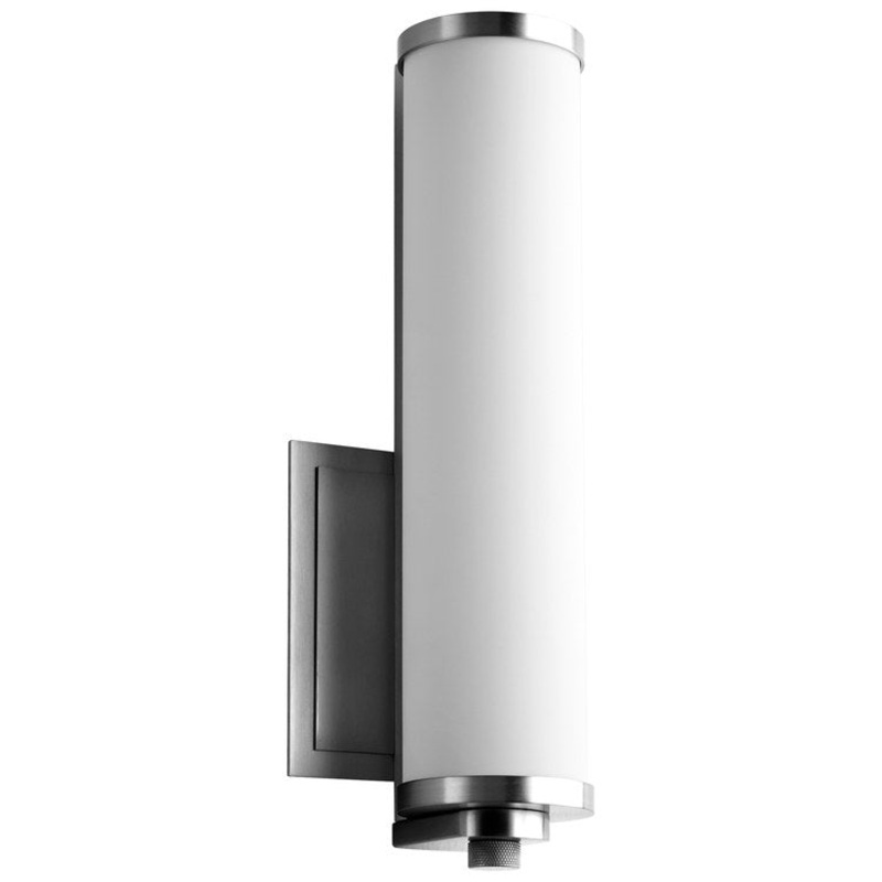 Tempus Single-Light 13″ LED Bathroom Wall Sconce – Polished Nickel