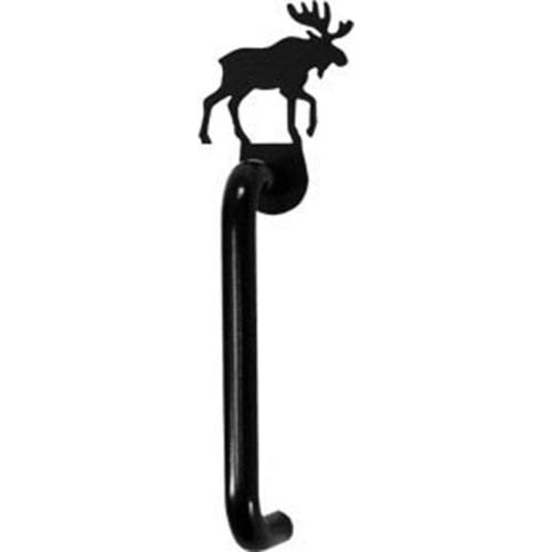 Village Wrought Iron DHP-A-19 Moose Door Handle Vertical