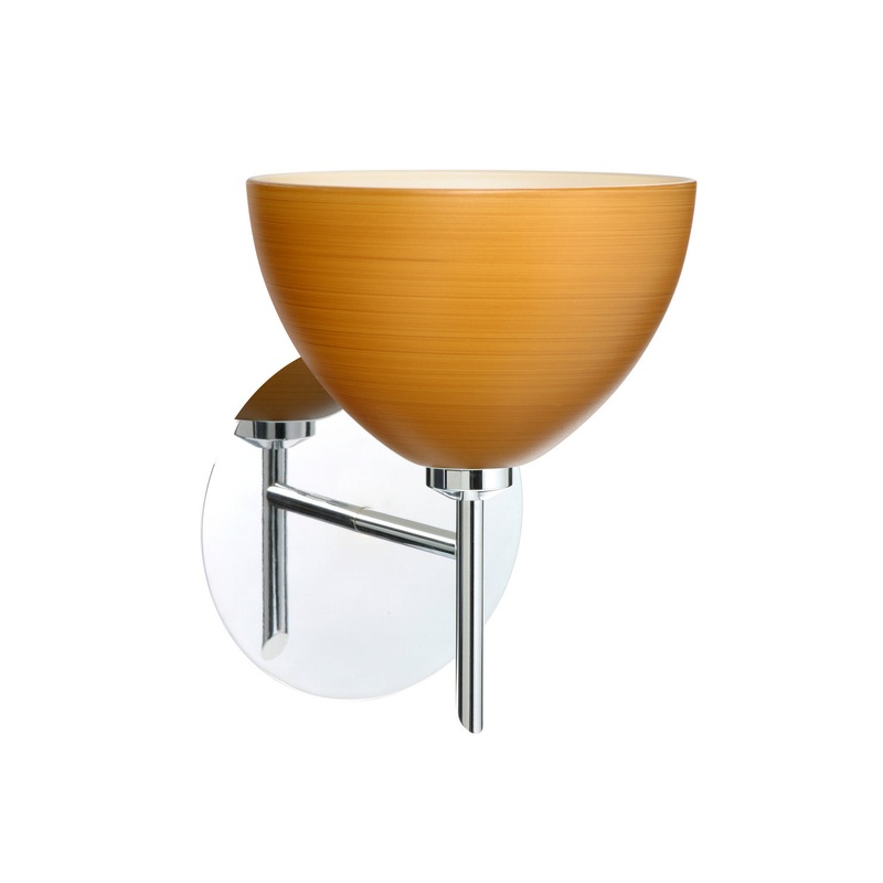 Besa 1SW-4679OK-CR Brella One Light Wall Sconce Chrome
