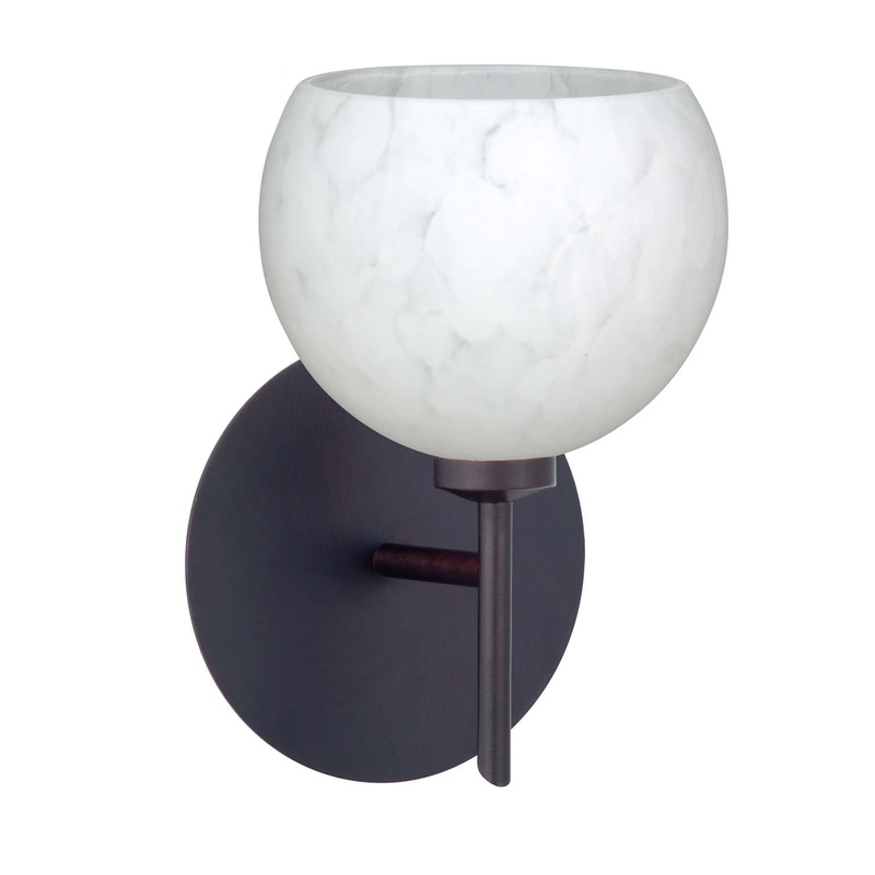 Besa 1SW-565819-BR Palla One Light Wall Sconce Bronze