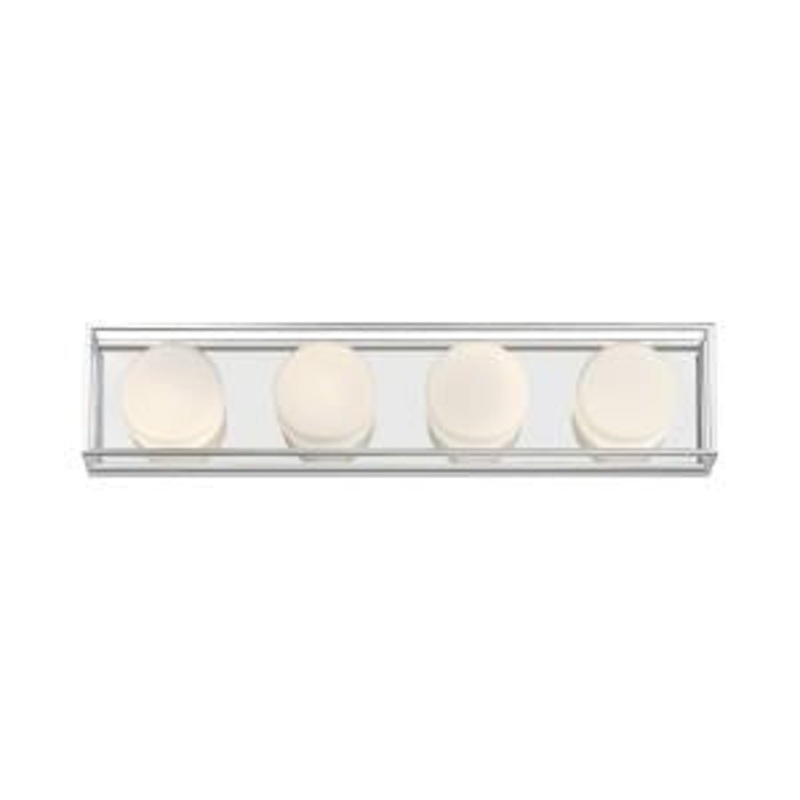 LED Bathbar from the Rover Collection in Chrome Finish by Eurofase