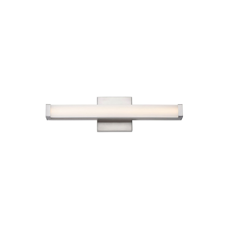 Spec 18″ LED Bath Vanity 5CCT Satin Nickel