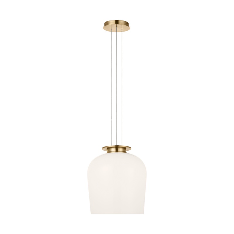 Vetro 13 Pendant Hand Rubbed Antique Brass