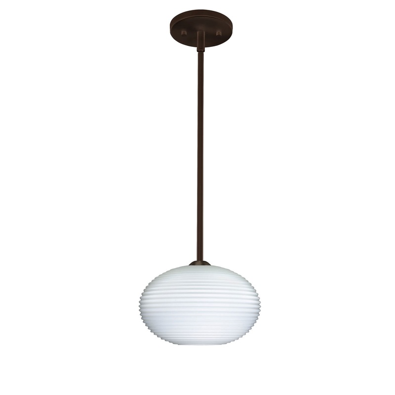 Besa 1TT-491307-BR Pape One Light Pendant Bronze
