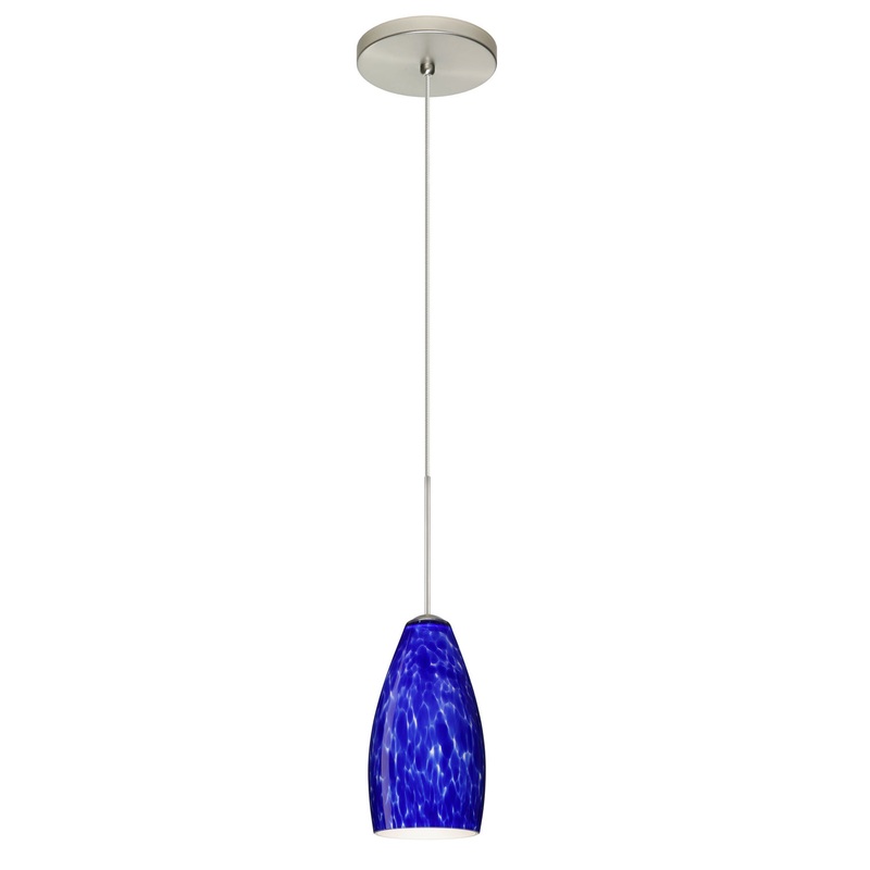 Besa 1XT-719886-SN Karli One Light Pendant Satin Nickel
