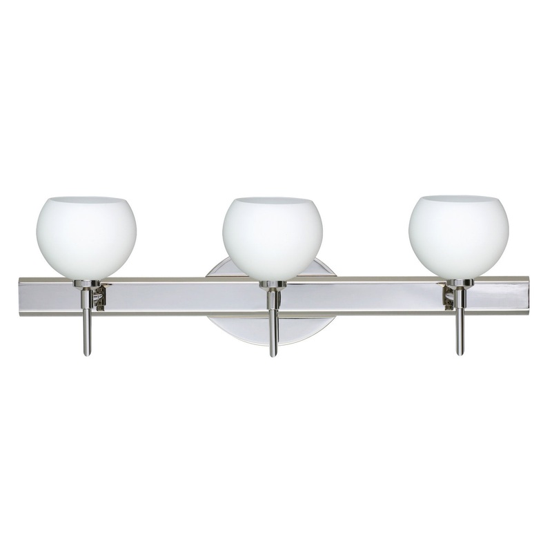 Besa 3SW-565807-CR Palla Three Light Wall Sconce Chrome (Discontinued)