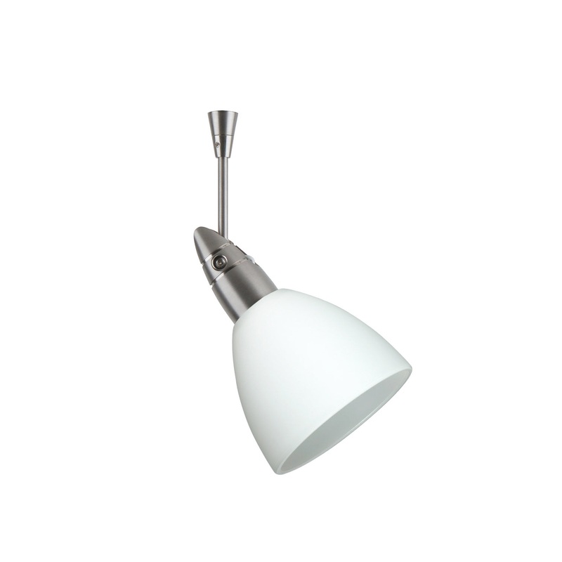 Besa SP-185807-LED-SN Divi One Light Spotlight Satin Nickel