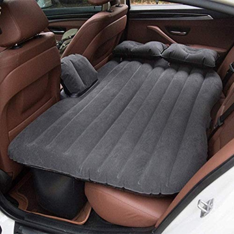HongLianRiven Lettino da Viaggio Letto Gonfiabile Auto Gonfiabile Letto 80 * 135CM Car Caschetto di Protezione della Base di Corsa Auto Gonfiabile, Letto poggiatesta Base di Corsa, Alta portante 5-21