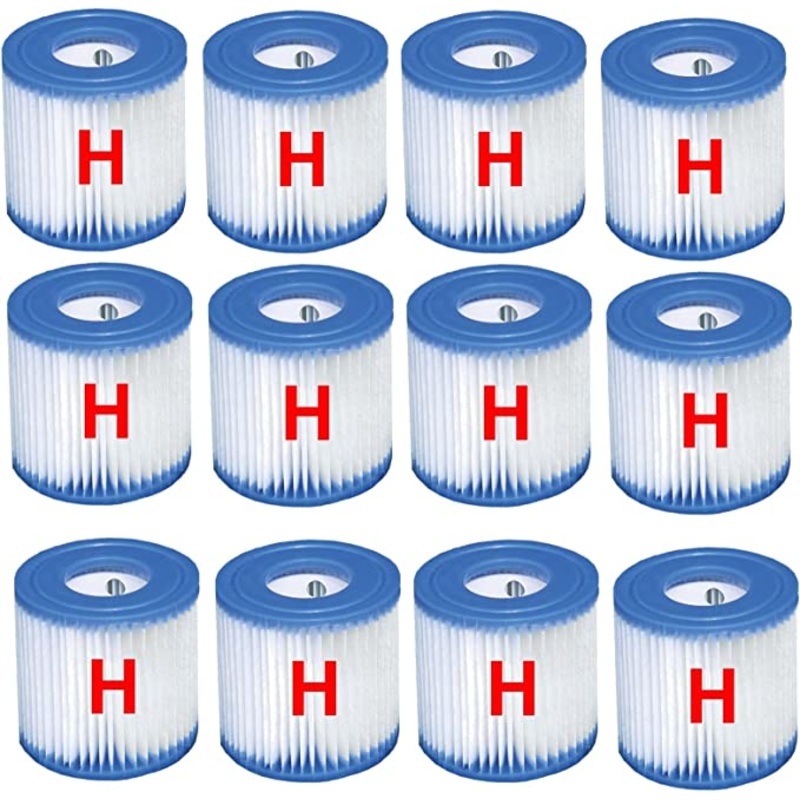 Intex 12 x Filter Cartridge replacement Size H INTEX FILTER PUMP 29007