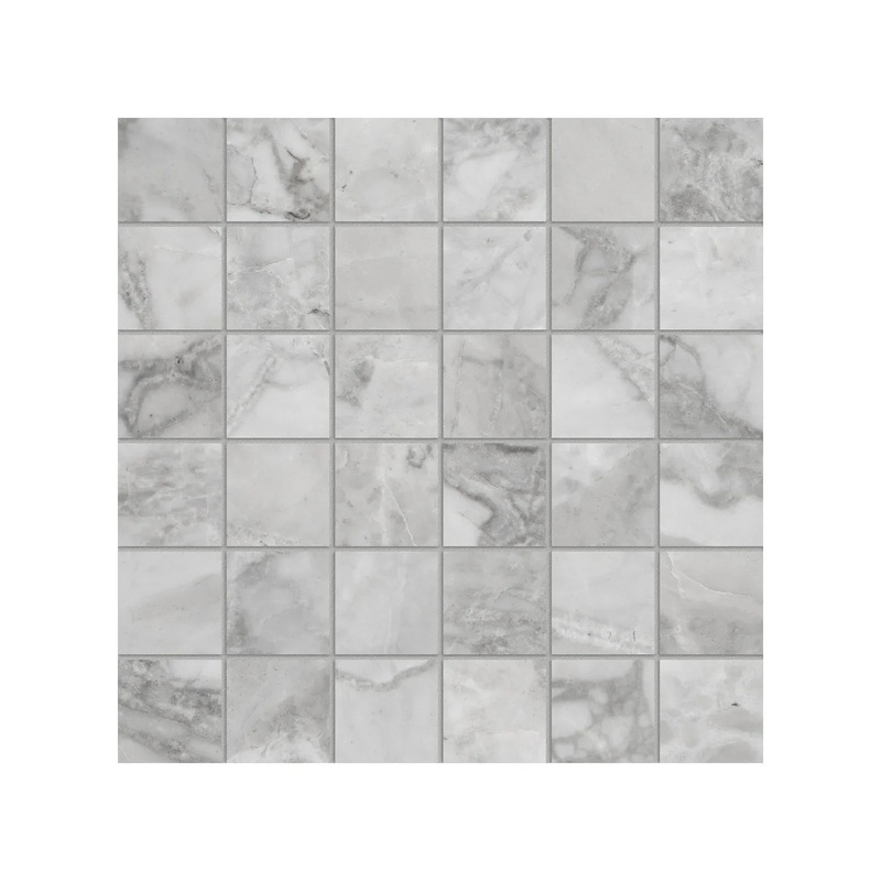 2″ x 2″ Mosaic Lumino Grigio Matte Porcelain Tile 1 Sheet = .96 Sf 2″ x