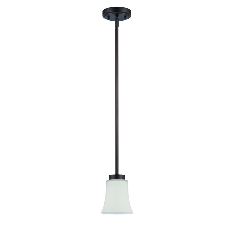 Craftmade 38391-ABZ Northlake One Light Mini Pendant Aged Bronze Brushed (Discontinued)