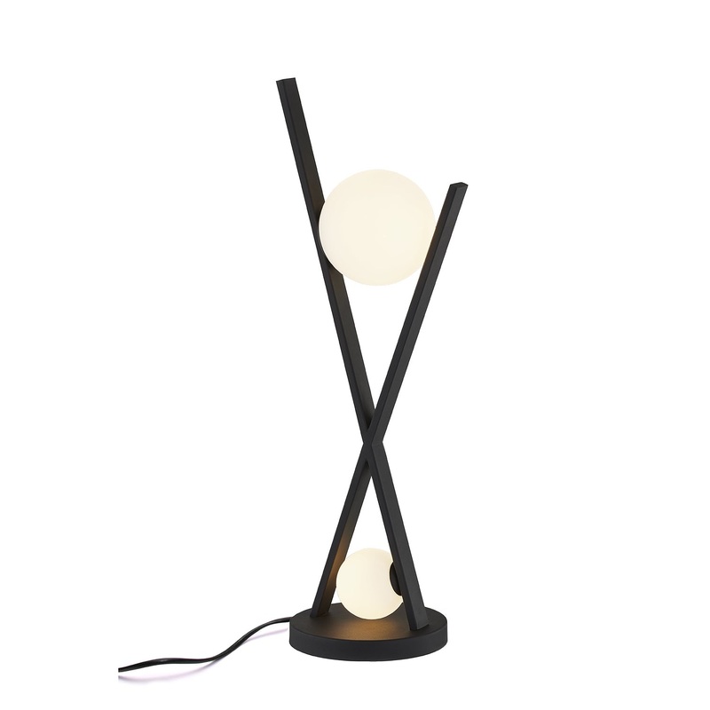 LED Portable from the Stix Collection in Matte Black Finish by Justice Designs