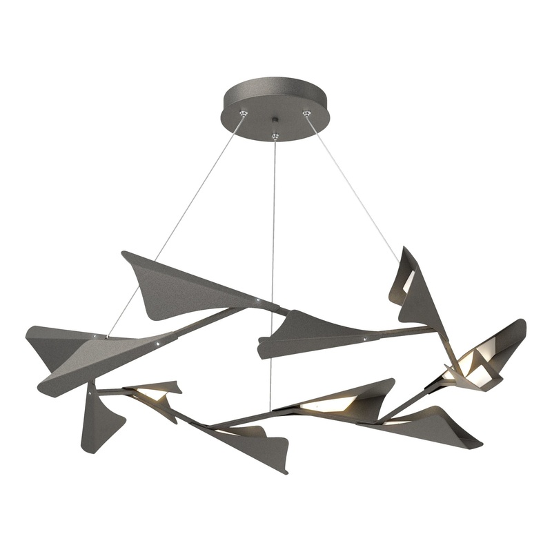 Plume 12-Light LED Pendant Natural Iron Natural Iron