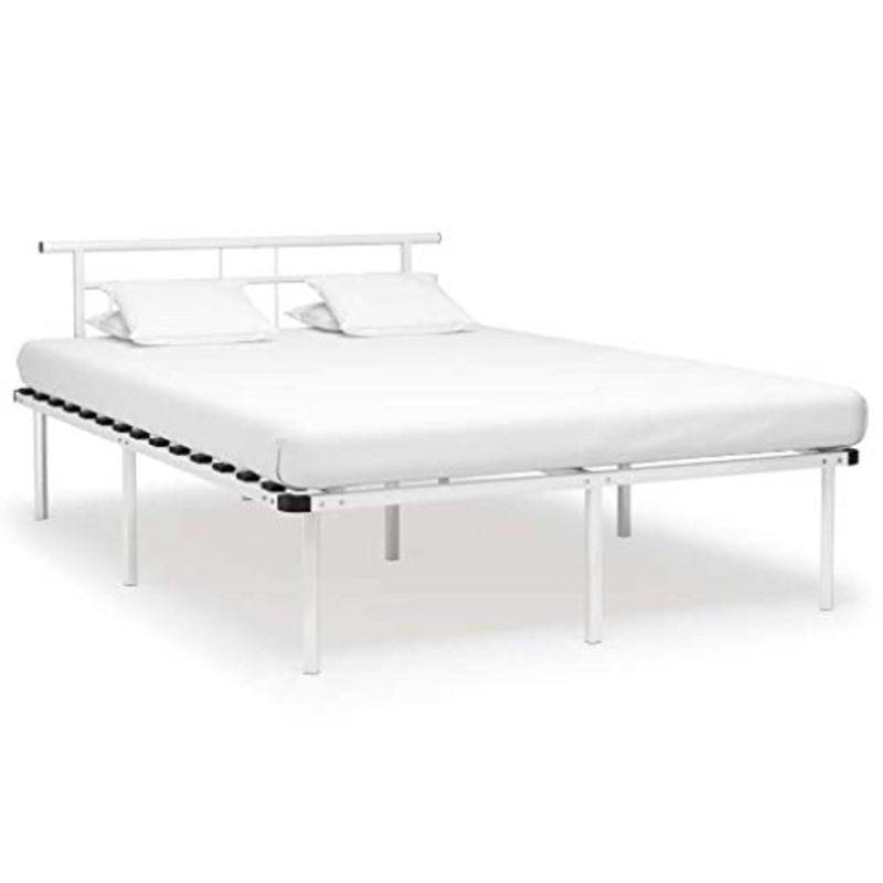 SKM Giroletto Bianco in Metallo 140×200 cm (21.9kg)