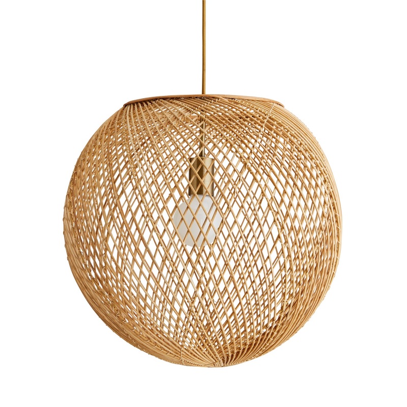 Arteriors 45629 Indiana One Light Pendant Natural