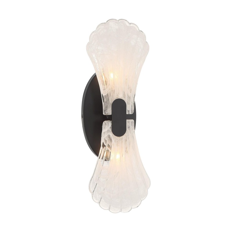 Bancroft 2-Light Wall Sconce Matte Black