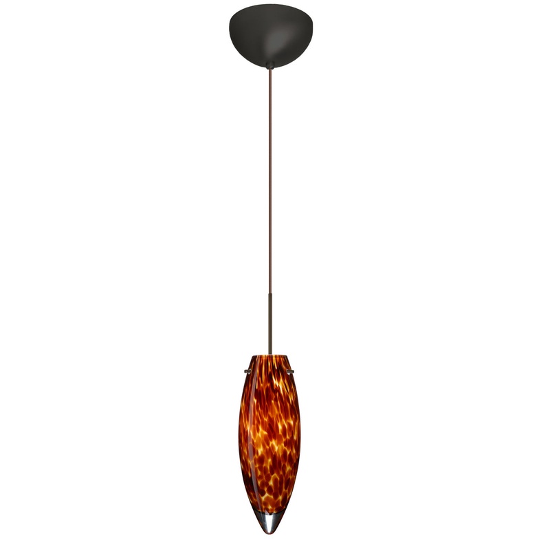 Besa 1XC-409618-LED-BR Juliette One Light Pendant Bronze (Discontinued)