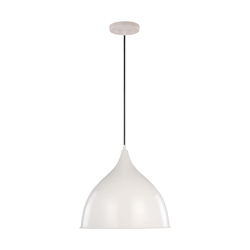 Grant One Light Pendant Blush