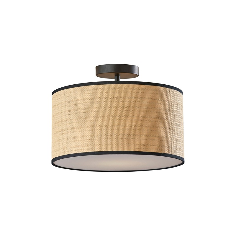 Harvest Flush Mount Black