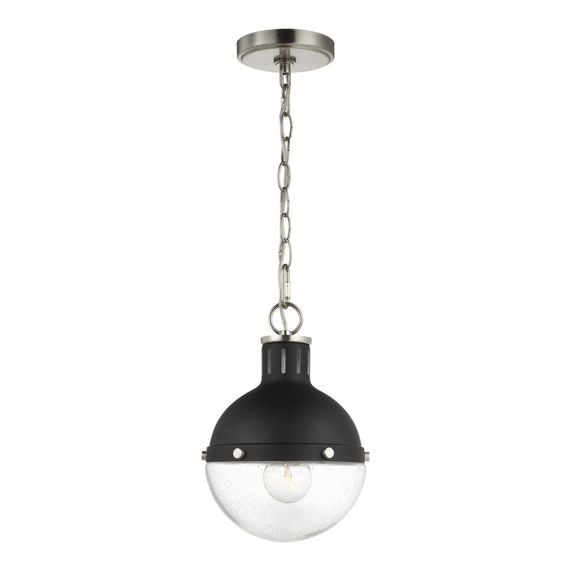 Highland One Light Pendant Midnight Black