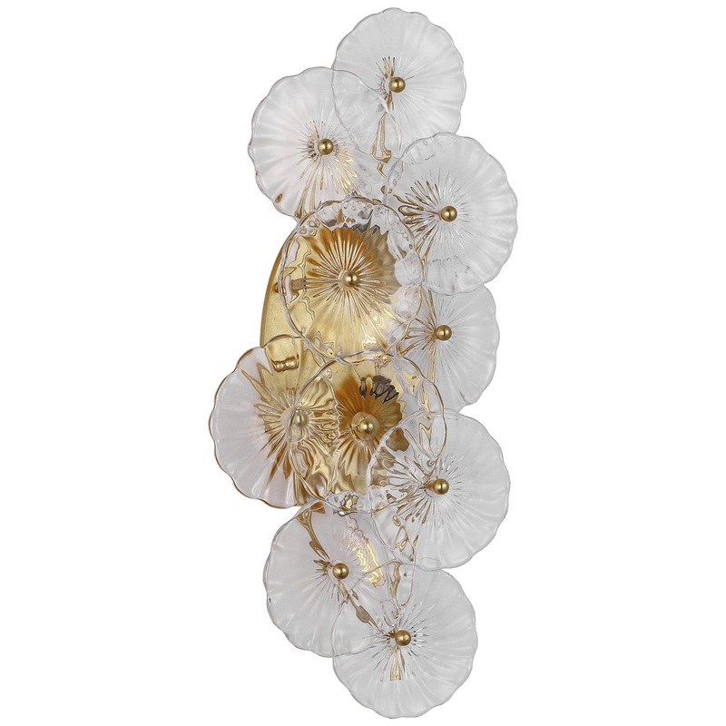 LED Wall Sconce from the Gianna Collection in Gild Finish by Visual Comfort Signature