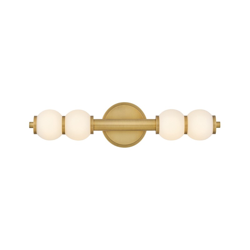 LED Wall Sconce from the Trigo Collection in Lacquered Brass Finish by Hinkley