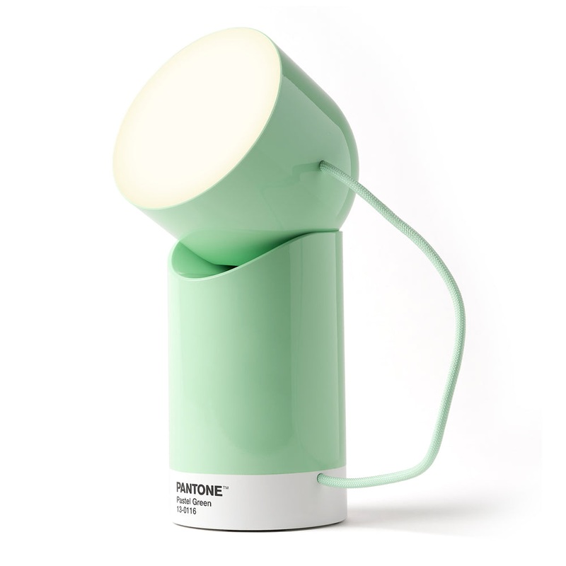 Lexon Orbe Portable Led Lamp With Moving Head PANTONE – Green