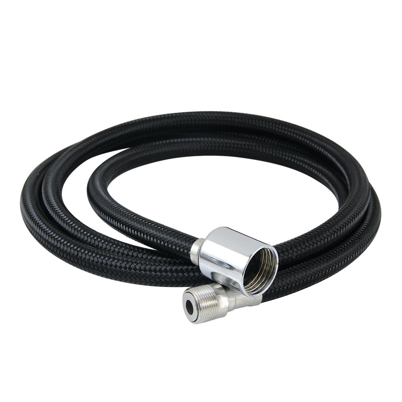 LSSPRHOSE591 59-Inch Braided Pull Down Kitchen Faucet Spray Hose, Polished Chrome