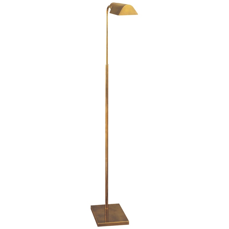 One Light Floor Lamp from the Vc Classic Collection in Hand-Rubbed Antique Brass Finish by Visual Comfort Signature