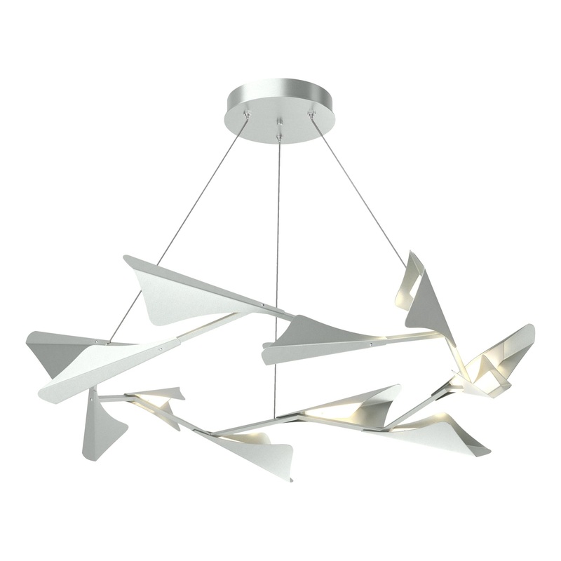 Plume 12-Light LED Pendant Vintage Platinum Vintage Platinum