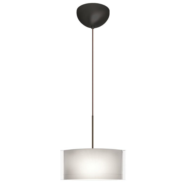 Besa 1XC-673006-LED-BR Jodi One Light Pendant Bronze (Discontinued)