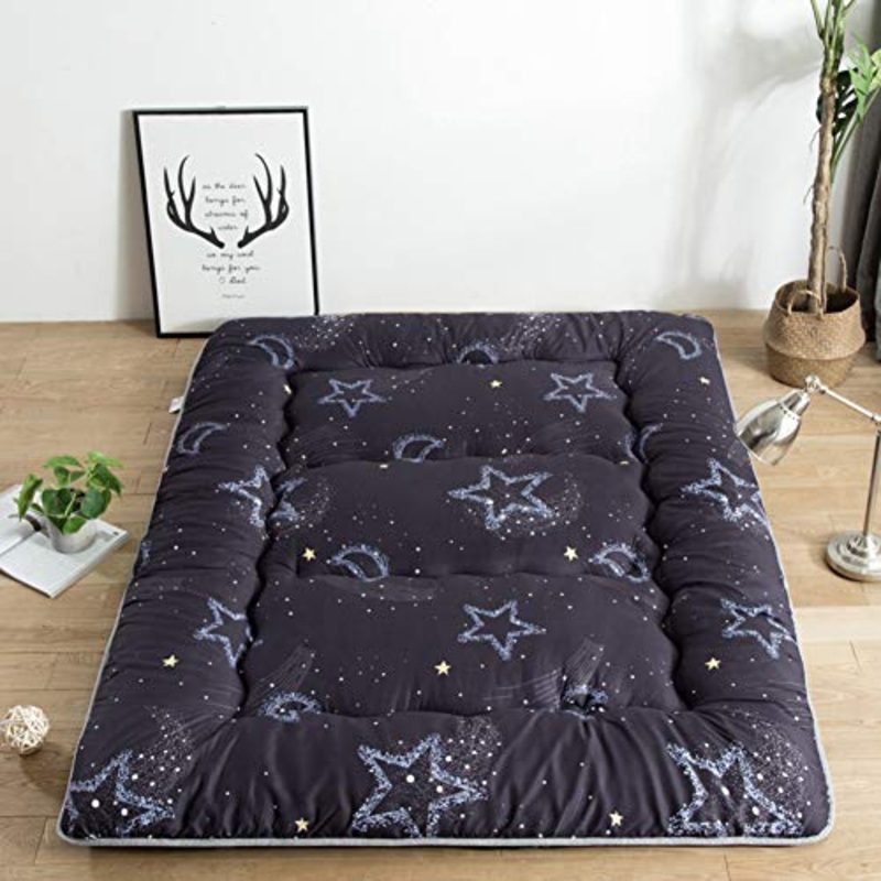 JRG Addensare Giapponese Futon Tatami Stuoie, 100% Cotone Hotel Premium qualit Pieghevoli Schiuma di Memoria Roll Up Stuoia di Yoga-n 120x200x10cm