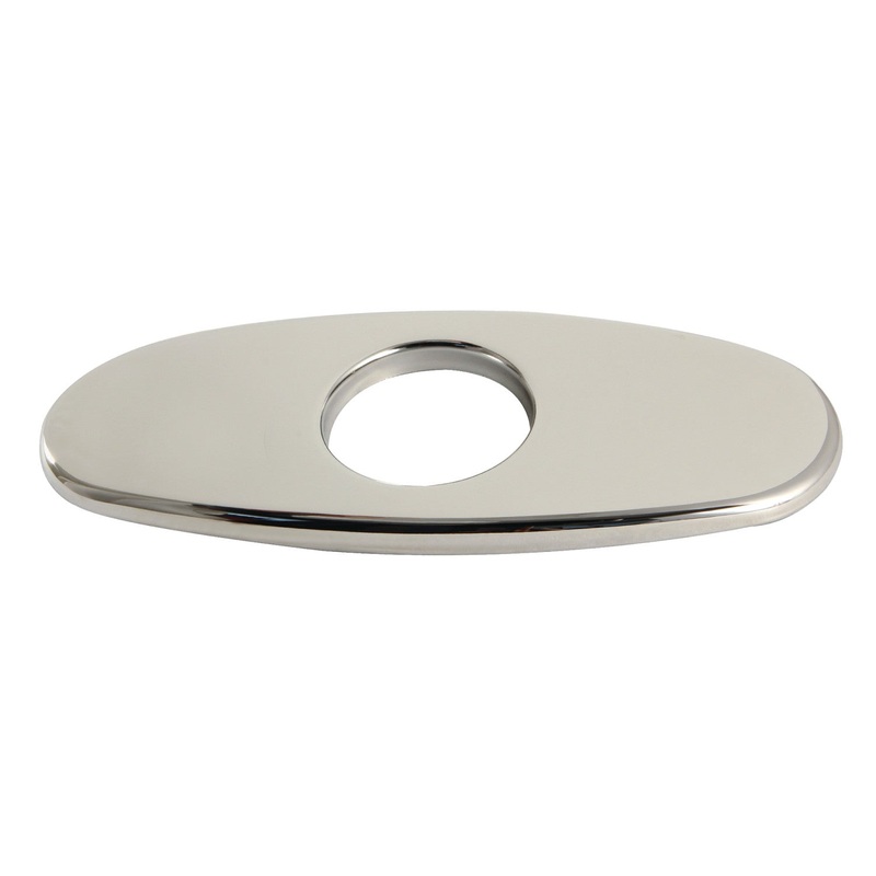 KSCP223CP Bathroom Faucet Deck Plate, Polished Chrome