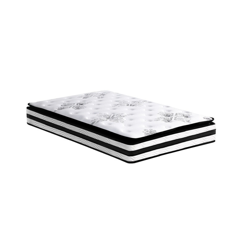 Single Mattress Breathable Luxury Bed Bonnell Spring Foam Medium 22cm