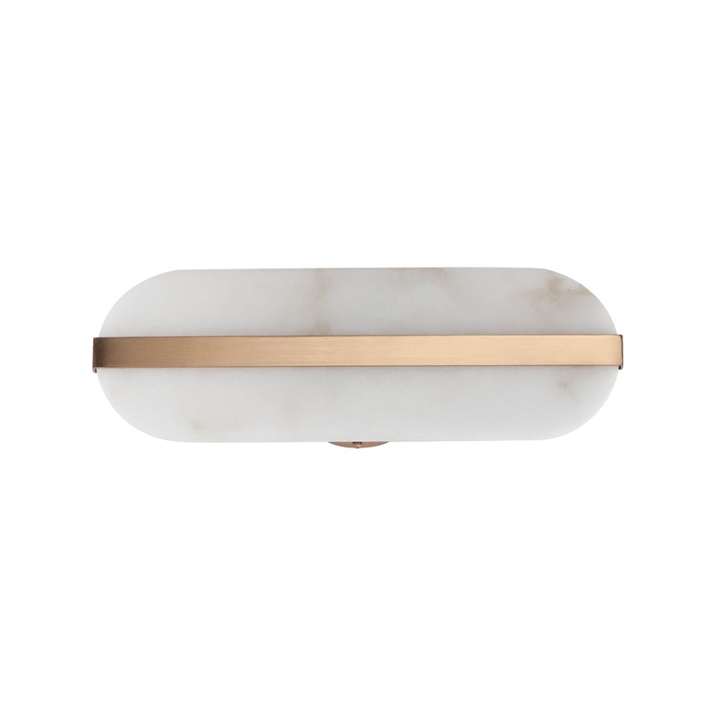 Stonewall LED Wall Sconce Brushed Champagne