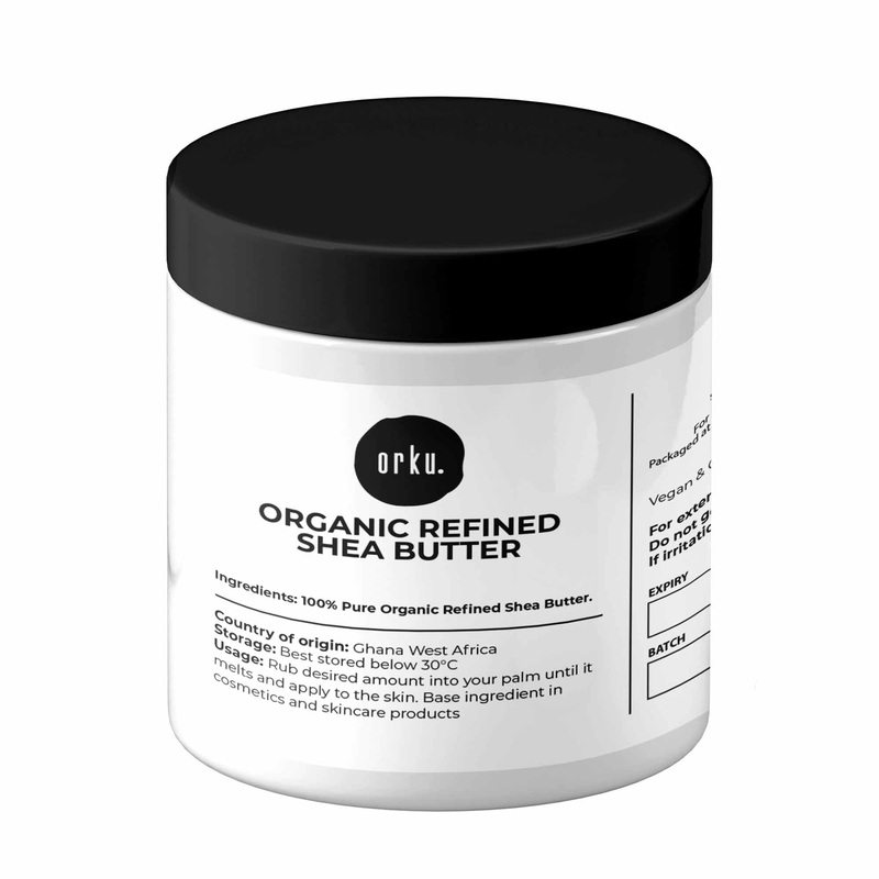 200g Refined Shea Butter Jar – Organic Pure African Karite Moisturiser
