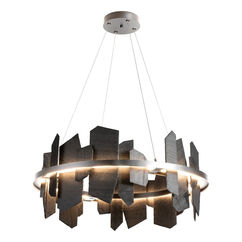 Ardesia Circular LED Pendant Sterling