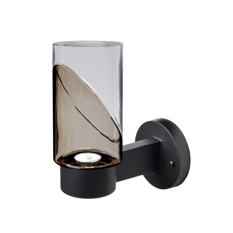 Besa BLINKSM-WALL-LED-BK Besa Blink Outdoor Sconce LED Outdoor Wall Sconce Black