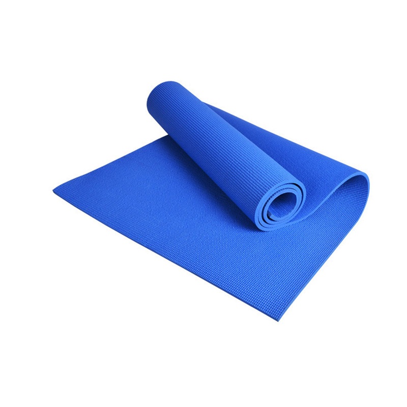 Extra Thick 6mm PVC Yoga Gym Pilate Mat Fitness Non Slip Exercise Board – blue