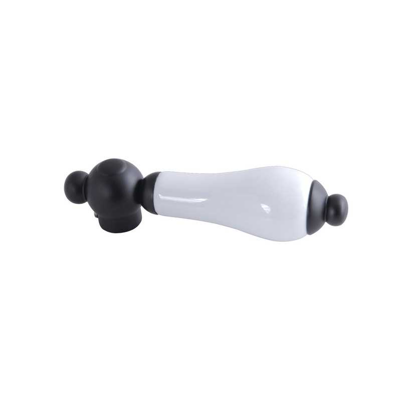KSH3960PL Porcelain Lever Handle, Matte Black