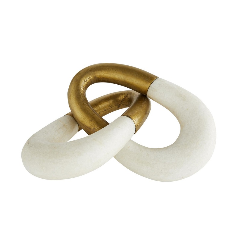 Arteriors 6840 Terra Sculpture White