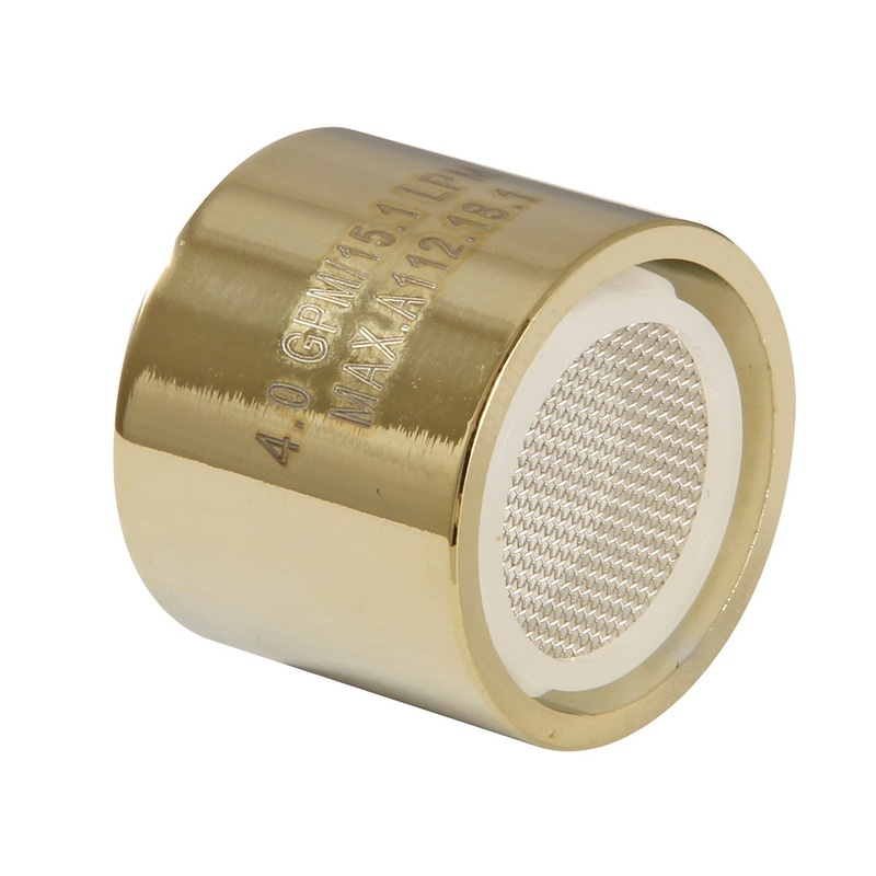 Cal Green KSSA4102 4.0 GPM Female Aerator, Polished Brass