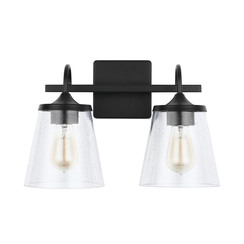 Capital Lighting 139122MB-496 Jayne 2 Light Vanity Matte Black