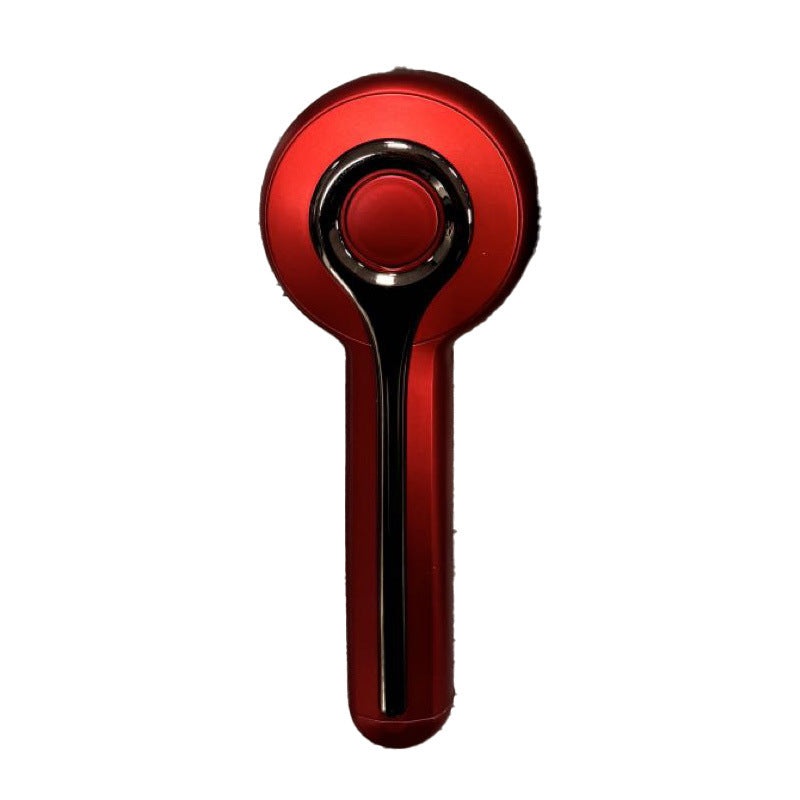 Electric Scalp Massager & Essential Oil Applicator Brush – 360 Kneading, 3 Modes, USB-C Rechargeable(red)