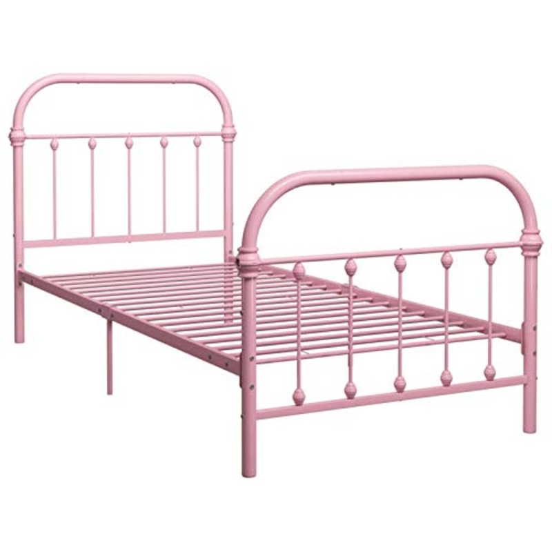 Tidyard Giroletto Rosa in Metallo,Giroletto Matrimoniale/Singolo