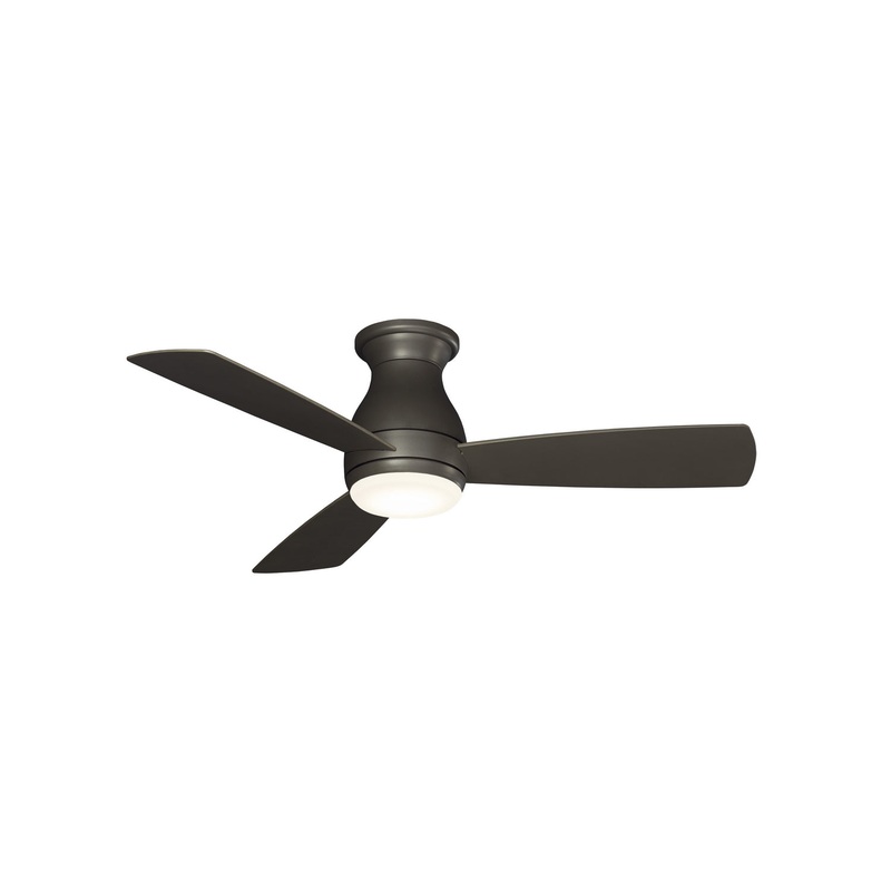 44″Ceiling Fan from the Hugh 44 Collection in Matte Greige Finish by Fanimation